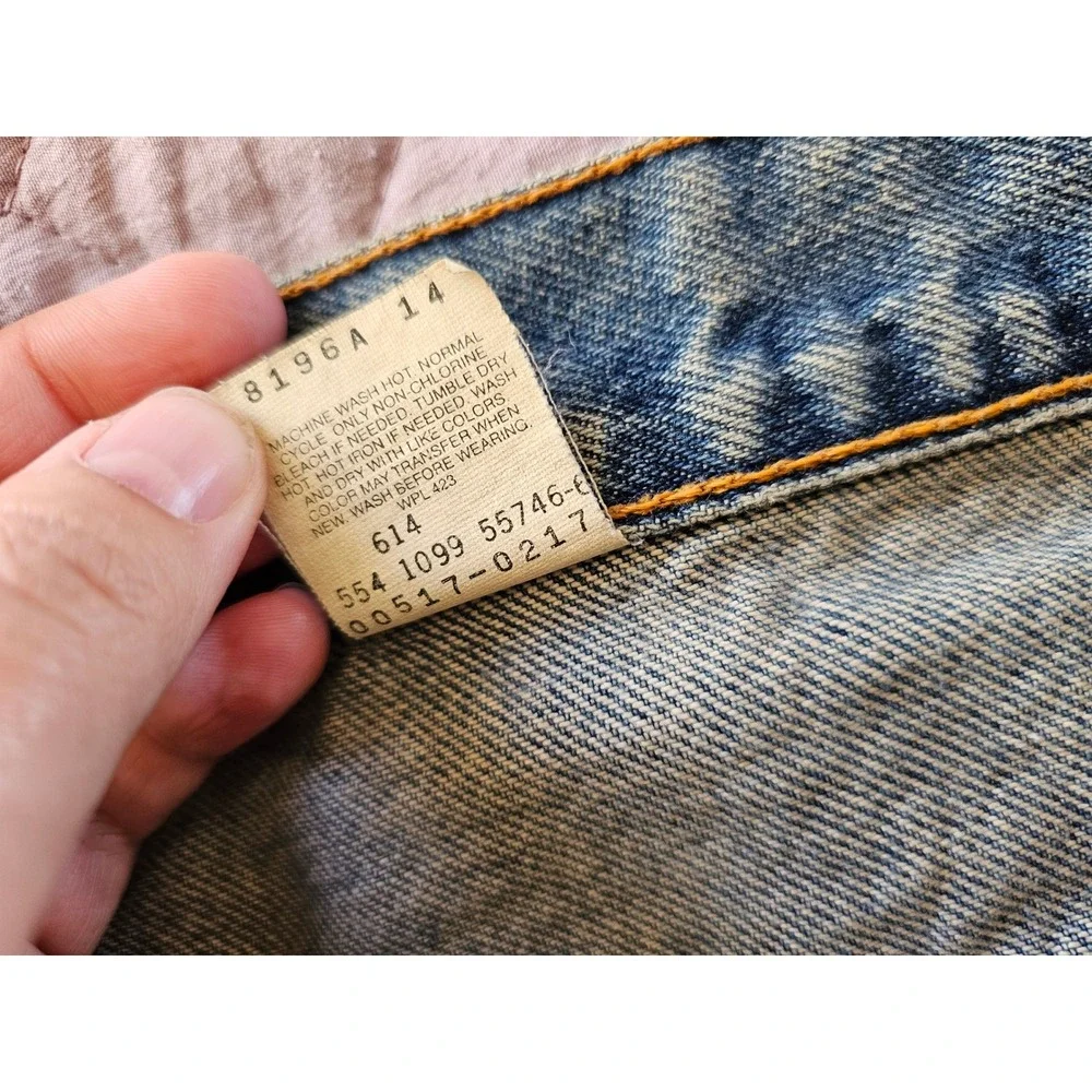 Vintage Rare 80s Levis‎ Heritage 517 0217 Bootcut Jeans 38x31 Red Tab USA